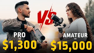 PRO con iPhone 15 Vs PRINCIPIANTE con 15000 en equipos [upl. by Ida]