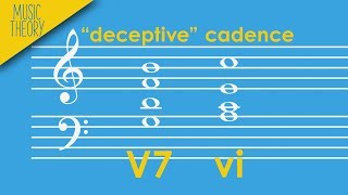 What is a Deceptive Cadence  Music Theory Crash Course [upl. by Annadroj]