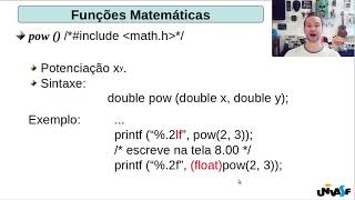 Videoaula 24  Funções Matemáticas mathh e Operador Condicional  Linguagem de Programação C [upl. by Lleon630]