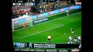 Alemania Vs Argentina 13 Amistoso Internacional 2012 Resumen 15082012 [upl. by Iralam]