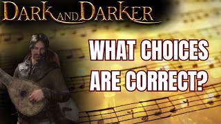 Everything You Need to Know About Bard  Bard Skill Perk and Song Guide  Dark and Darker [upl. by Ysied]