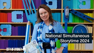 National Simultaneous Storytime  Aura Parker author of Bowerbird Blues [upl. by Hurley]