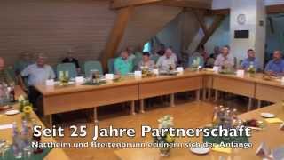 Nattheim und Breitenbrunn Partner seit 25 Jahren [upl. by Pietrek]