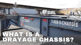 What is a Drayage Chassis [upl. by Oglesby295]