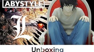 L Lawliet ABYSTYLE Studio Death Note SFC Unboxing [upl. by Nayt]