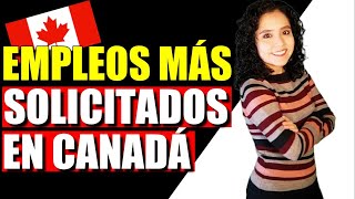 LISTA de Profesiones con más demanda en Canadá [upl. by Doxia]