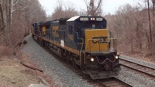 CSX With Ex NdeM HLCX SD402 [upl. by Lumbye]