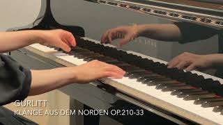 Gurlitt  Der erste Vortrag Op21033 klänge aus dem Norden ／ グルリット：「こども音楽会」Op210 33 北欧の歌 [upl. by Llywellyn355]