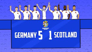 GERMANY 51 SCOTLAND😂 Euro 2024 Day 1 Goals Highlights [upl. by Edas]