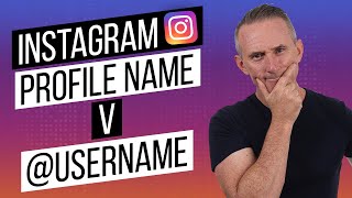 Instagram Profile Name and Username Whats The Difference [upl. by Bastien]