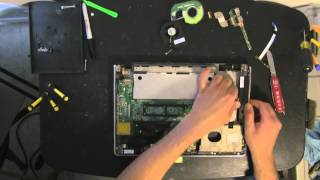 HP DM3 take apart disassemble how to open disassembly [upl. by Santoro]