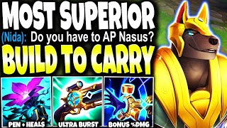 People Cant understand that My AP Pen Nasus Build is the MOST SUPERIOR WAY TO CARRY 🔥 [upl. by Fennessy]