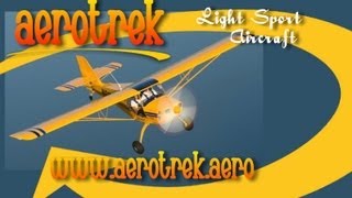 Aerotrek Aircraft Aerotrek A220 Aerotrek A240 light sport aircraft US Sport Aviation Expo [upl. by Eiralc]