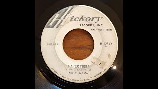 Sue Thompson Eva Sue McKee  Paper Tiger 1964 Stereo [upl. by Nalon]