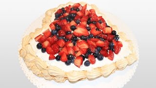 My Version Of Pavlova  Also With Mascarpone And Chocolate [upl. by Okimuy]