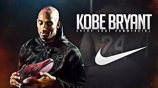 Kobe Bryant EVERY Nike Shoe Commercial 20052017 ᴴᴰ [upl. by Einnalem]