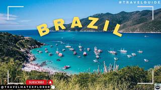 Top 10 Places to visit in Brazil  Travel Guide [upl. by Arykahs]