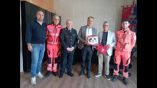 Defibrillatore donato da Anpas quotCuore Amicoquot Caltanissetta al Comune di Mussomeli 17 ottobre 2024 [upl. by Brandie]