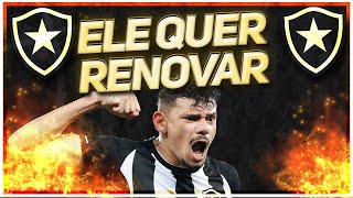 🚨RENOVAÇÃO DE TIQUINHO COM O BOTAFOGO QUAL A REAL SITUAÇÃO DA NEGOCIAÇÃO  JOGADOR QUER FICAR [upl. by Neel]