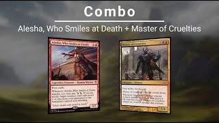 EDH COMBO Alesha Who Smiles at Death  Master of Cruelties [upl. by Ilil]