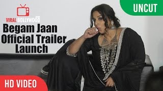 Begum Jaan Official Trailer Launch  Vidya Balan  Srijit Mukherji  Viralbollywood [upl. by Nytram]