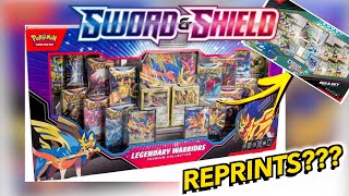 POKÉMON SWORD amp SHIELD REPRINTS  LEGENDARY WARRIORS PREMIUM COLLECTION [upl. by Omer709]