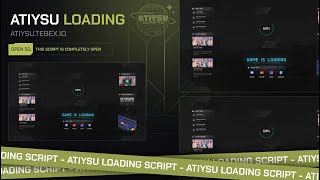 Aty Scripts  Loading Screen V2 [upl. by Wj395]