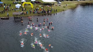 Duatlón AGUAS ABIERTAS Y ATLETISMO  FT VIVE [upl. by Brade66]