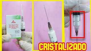 🌟Como se PREPARA la BENCILPENICILINA intramuscular CUIDADO que no se CRISTALICE🌟 [upl. by Tuckie]