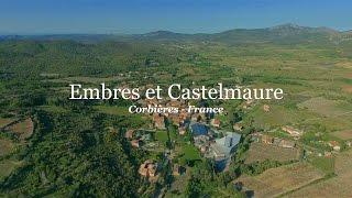 Embres et Castelmaure vue du ciel en 4K  Corbières  FD PROD [upl. by Derrek830]