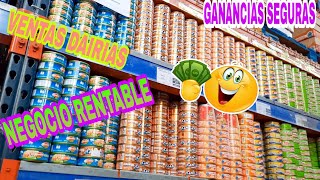 EL NEGOCIO RENTABLE DE LOS ABARROTES SIN PONER TIENDITA IDEAS [upl. by Hendrickson620]