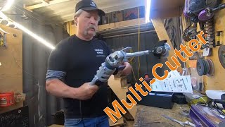 2019 New Tool Manpa Multi Cutter tool review  watch it cut white oak like butter [upl. by Hebe895]