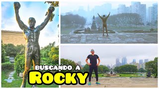 De NUEVA YORK a FILADELFIA fácil rápido y barato 💸 buscando a ROCKY BALBOA 🥊 [upl. by Cirdes]