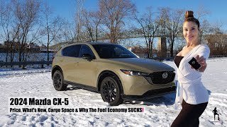 2024 Mazda CX5 Review Price Features amp Why The Fuel Economy SUCKS [upl. by Rubma]