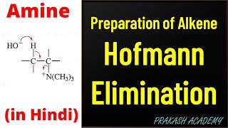 Amine 12 I Hofmann Elimination I Amine I quaternary ammonium salt I Exhaustive methylation I [upl. by Ellehcir]