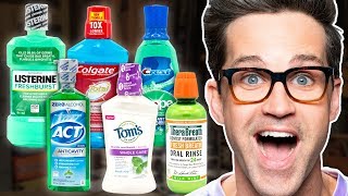 Whats The Best Mouth Wash Taste Test [upl. by Baptlsta690]