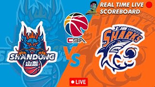 🔴CBA LIVE SHANDONG HISPEED VS SHANGHAI SHARKS CHINESE BASKETBALL ASSOCIATION 03092024 [upl. by Asinet]