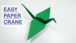 How To Make a Paper Crane  Origami Crane Step by Step  Easy [upl. by Daryl]