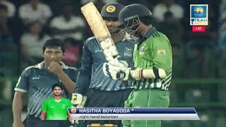 Hasitha Boyagodas 40 in the SLC T20 League Final [upl. by Par44]