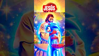 Sonic Va Al Cielo Con Jesus 🩵 sonic comedia [upl. by Ikairik902]