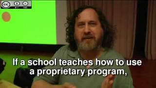 Richard Stallman speak spanish [upl. by Meuse506]