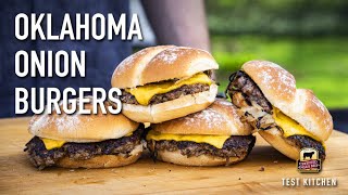 Oklahoma Onion Burgers on the Grill [upl. by Cinderella]