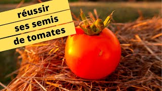 😀🍅🍅🍅COMMENT RÉUSSIR SES SEMIS DE TOMATES😀🍅🍅🍅 [upl. by Oelc305]