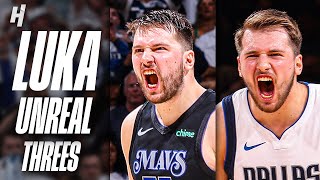 Luka Doncic UNREAL 3Pointers That AMAZED the Entire Arena 😱 [upl. by Hu25]