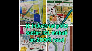 It City Industrial Plots Sector 101 Mohali For sale Size 1 Kanal And 2 Kanal Live Location Video [upl. by Alleroif]