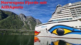 Norwegens Fjorde mit AIDAperla [upl. by Aonian]