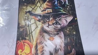 Falloween stitchalong with kitty [upl. by Umont]