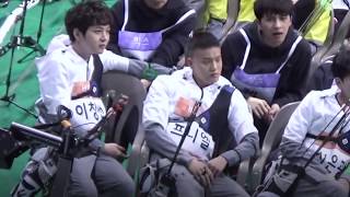 BTOB Changsub  2018 ISACIdol Star Athletics Championships [upl. by Buckie]