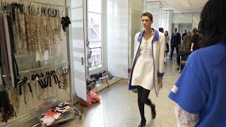 Final fittings with Virginie Viard  SpringSummer 2020 show  CHANEL Shows [upl. by Halas]