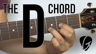 Learn the D Chord [upl. by Llewon675]